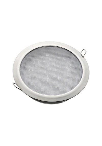 Krom Gömme Spot 24V Gün Işığı 60 Led Yaylı