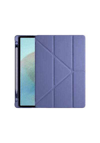 Redmi Pad 2 Kalemlikli Mars Tablet Kılıfı - Lavender Arka Kapak
