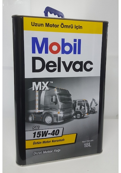 Mobil Delvac Mx 15W-40 Motor Yağı 18 L