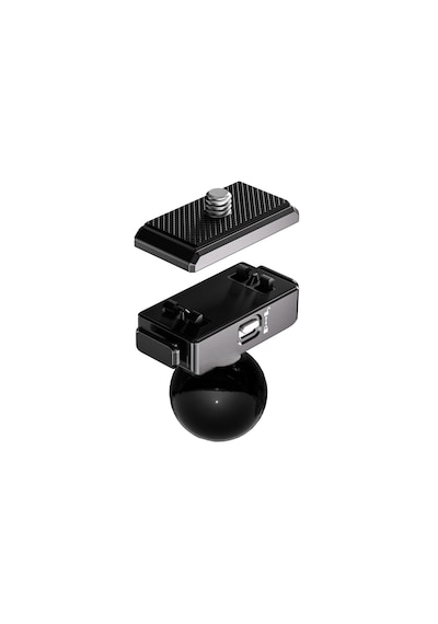 Quıckdock Qdx5-bc Manyetik Ve Kilitli Aksiyon Kamera Montaj Adaptörü 1/4 Dişli 25mm Toplu Mafsal Uyumlu Değiştirilebilir Aksiyon Kamera Bağlantılı Siyah