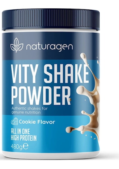 Naturagen Proteinli Öğün Tozu Cookie Lovers Fda Onaylı 480 G - Shaker