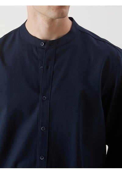 Lcw Vision Lacivert Regular Fit Uzun Kollu Oxford Erkek Gömlek