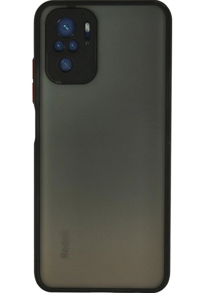Xiaomi Redmi Note 10 Kılıf Montreal Silikon Kapak - Siyah -