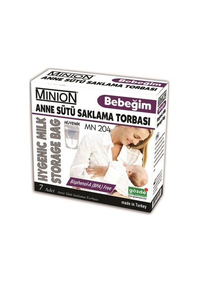 Bebeğim Anne Sütü Saklama Torbasi 7 Adet
