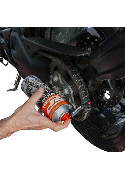 Gp Kompozit Bkm06 Motosiklet Bakım Seti Zincir Temizleyici + Yağı + Temizleme Fırçası + Yağlama Temizleme Aparatı + Balata Spreyi