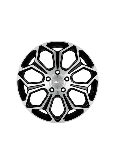 Agt Wheels 17 İnç 5 115 Et38 Siyah Jant Takımı J-4603