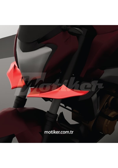 Bajaj Dominar 250 Winglet Aksesuar Boyasız 3d Baskı