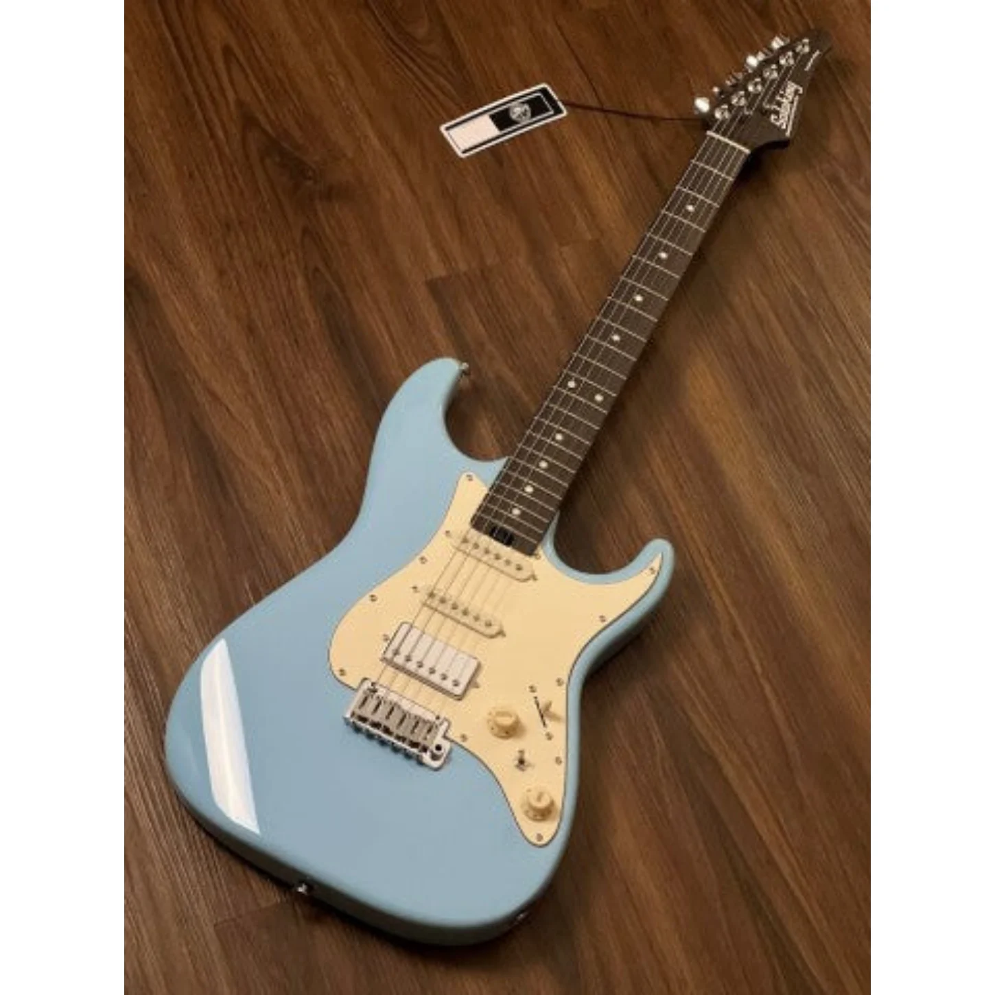 Soloking Ms-11 Classic With One Piece Rosewood Neck İn Daphne Blue Special Run W/gigbag