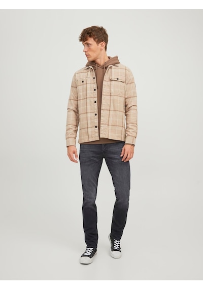 Jack & Jones Jack Jones Glenn Model Dar Kesim Kot Pantolon 12237316 Siyah
