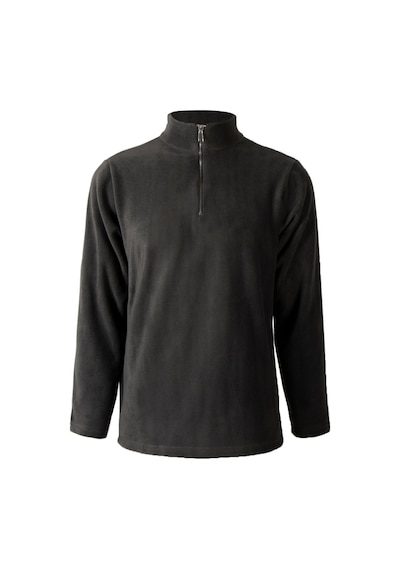 Terapi Men Antrasit Yarım Fermuarlı Regular Kalıp Dik Yaka Polar Sweatshirt Antrasit