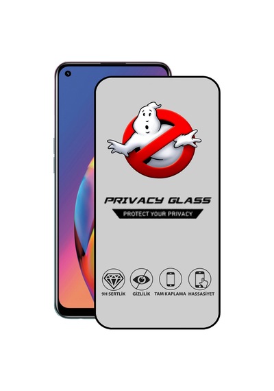 Oppo Reno 5 Lite Tam Kaplayan Temperli Gizli Hayalet Ekran Koruyucu