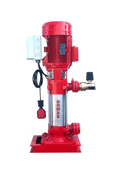 Domak 205-6 Mb 1x1,5 Hp Paslanmaz Çelik Gövdeli Düşey Milli Pompa