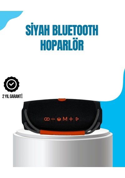 Mey İthalat Bluetooth 5.1 Kablosuz Hoparlör Derin Bas Rgb Işıklı