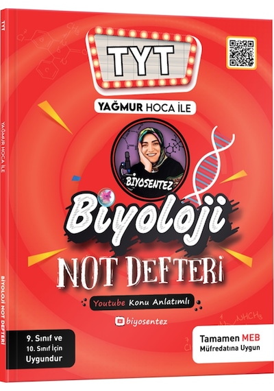 Yağmur Hoca İle Tyt Biyosentez Biyoloji Not Defteri Kr Akademi