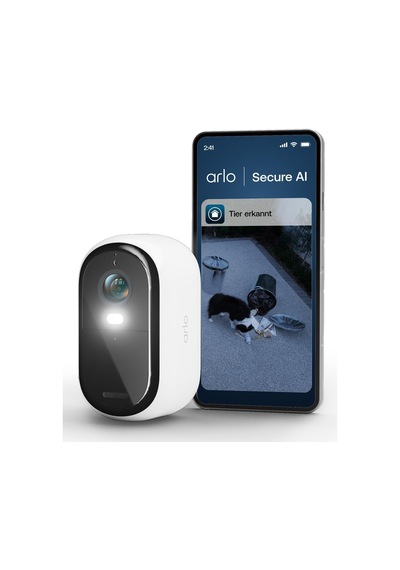 Essential 2 2 K Kablosuz Wifi Dış Mekan Kamerası, 6 Ay Pil Ömrü, Renkli Gece Görüşü, Aydınlatma, Siren, İki Y