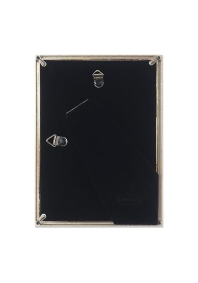 Metal Keten Desenli, 12,7 X 17,8 Cm, Altın Rengi Resim Çerçevesi, Altın, 5x7