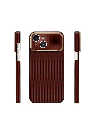 Nihcase Apple iPhone Uyumlu 15 Kılıf M-safe Şarj Özellikli Paris Zerre Sert Pc Kapak