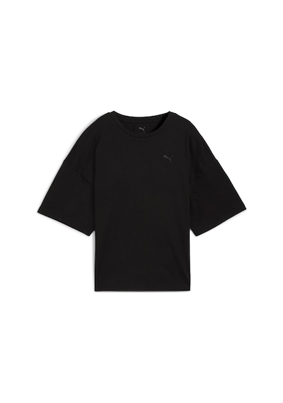Puma Her Oversized Tee Kadın Yetişkin T-shirt SIYAH