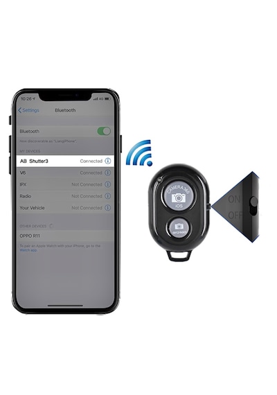 Mini Bluetooth Uzaktan Kumanda Evrensel Cep Telefon-kamera Deklanşör Düğmesi Diğer
