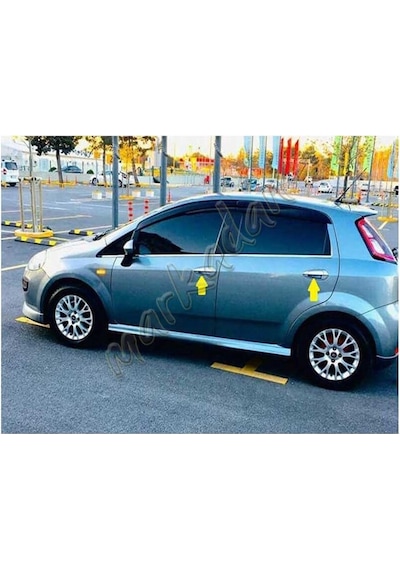 Db Chrome Fiat Grande Punto Kapı Kolu Nikelajı 2005 Sonrası 4 Kap