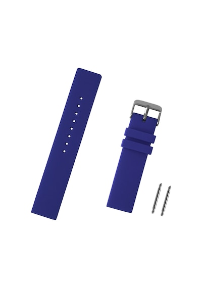 Saatse Saks Mavisi Silikon Saat Kordonu Kayış 14 MM