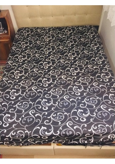 Outlet Battal Boy Lastikli Çarşaf Takımı, Üç Parça,Yastık Kılıflı