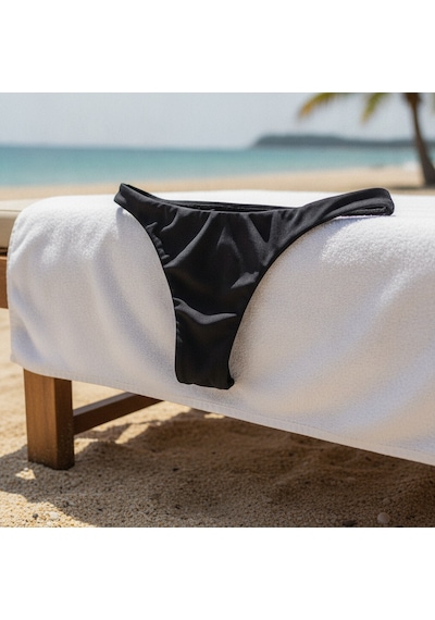 Bonbon Kadın Plaj Giyim Siyah Renk Bikini Alt Bb2568