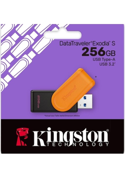Kingston 256gb Exodias Usb 3.2 Flash Bellek - Dtxs/256gb