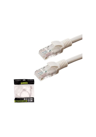 Gab-c6001 1 Mt Cat 6 Patch Kablo Gri