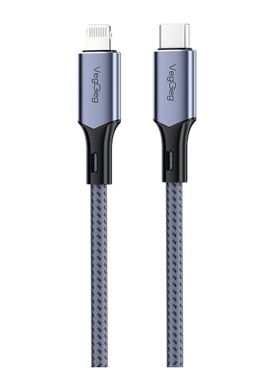 Veggieg 27w 3a Usb Type-c To Lightning iPhone Apple Uyumlu iPad  Hızlı Şarj Ve Data Kablosu 2 Metre