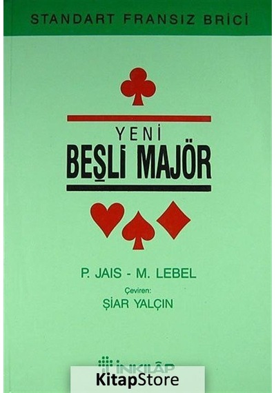 Yeni Beşli Majör - Standart Fransız Brici - Pierre Jais-Michel Lebel -  Michel Lebel - İnkılap Kitabevi