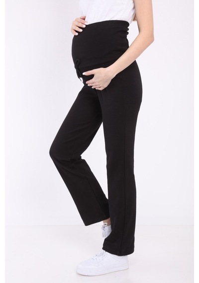 Luvmabelly Myra8500 Beli Ayarlanabilir Hamile Günlük Ev Pantolonu -siyah-siyah