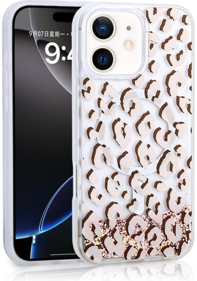 Apple iPhone 12 iPhone 12 Pro Uyumlu Kılıf Sıvılı Şeffaf Arka Yüzey Mossa Silikon Kapak