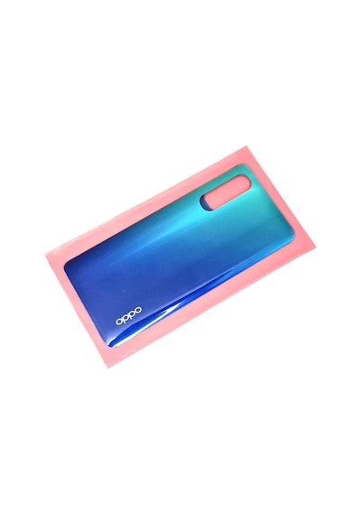 Gmr Oppo Reno 3 Pro Arka Pil Batarya Kapağı Cam Mavi Mavi