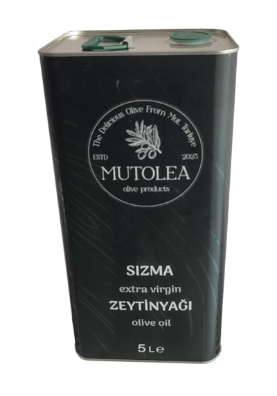 Mutolea Sızma Extra Zeytinyağı Teneke 5 L