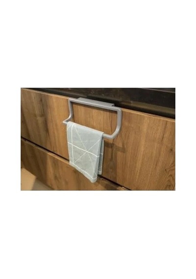 Dayanıklı Gri Mutfak Ve Banyo Havlu Askısı 12 Izgara