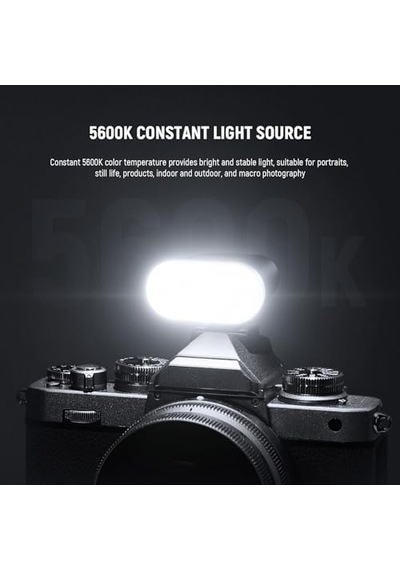 Neewer N12 Mini Kamera Flaşı 5600k Led Dolgu Işığı Lcd Ekranlı Canon Sony Nikon Fujifilm Uyumlu