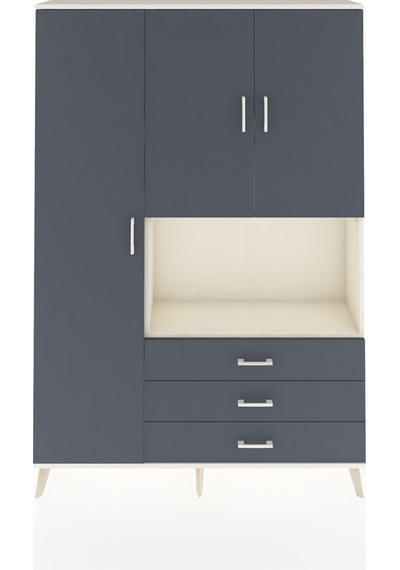 Arges Dolap 6 Raflı 3 Çekmeceli 3 Kapaklı 132x30x195 Aytaşı-antrasit/antrasit Antrasıt/antrasıt Arges Dolap 6 Raflı 3 Çekmeceli 3 Kapaklı 132x30x195 Aytaşı-antrasit/antrasit Antrasıt/antrasıt