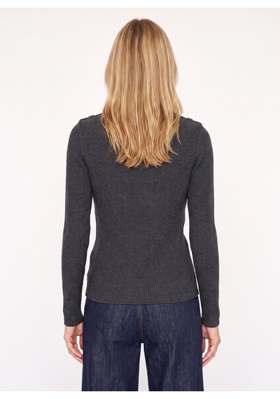 Mustang Antrasit Kadın Relaxed Sweatshirt M6wl-swt1550