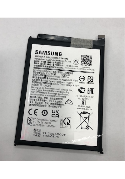Samsung Uyumlu A045F Galaxy A04 Batarya (5000 mAh)