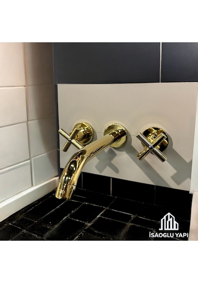 Gpd Gold Duvardan Ankastre Lavabo Bataryası Gpd Gold