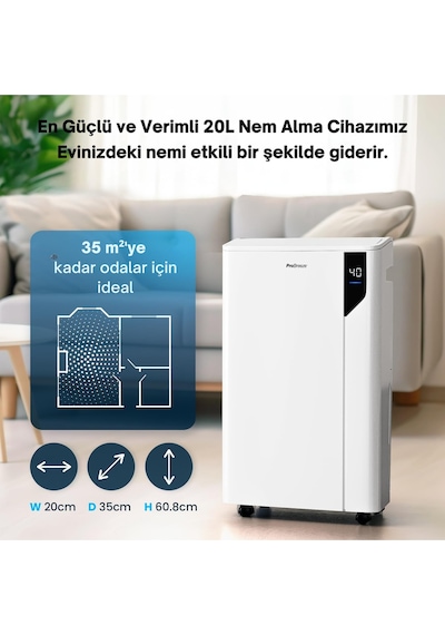 20l/gün Kompresörlü Nem Alma Cihazı