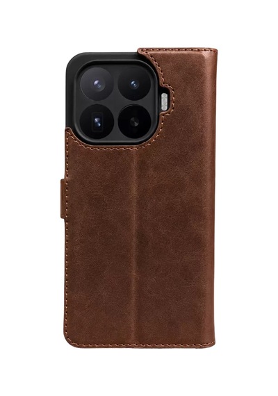 Mi 17t Pro Trend S Plus Kapaklı Kılıf - Taba