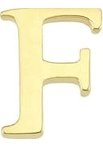 Goldkupe 14 Ayar Altın F Harf Küpe 0,43 Gr-1363