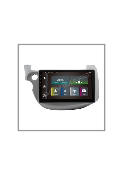 Govimaks Honda Jazz 2008-2013 Uyumlu 8 Gb Ram 128 Gb Hafıza Androıd Multımedıa Teyp 10.1"