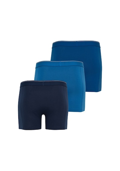 Blackspade Erkek Boxer 3'lü Paket Tender Cotton 9673 Lacivert Mavi Denim