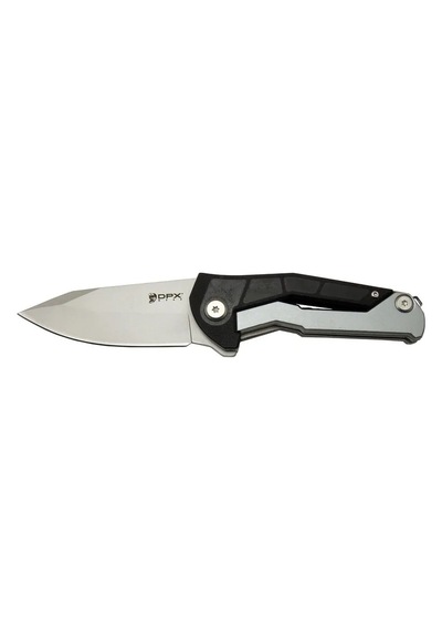 Dpxgear Sugga 915b Bk Siyah &amp Amp Beyaz Kamp / Outdoor Çakı 17,5cm - Yarı Otomatik, Kemerlikli, Kutulu