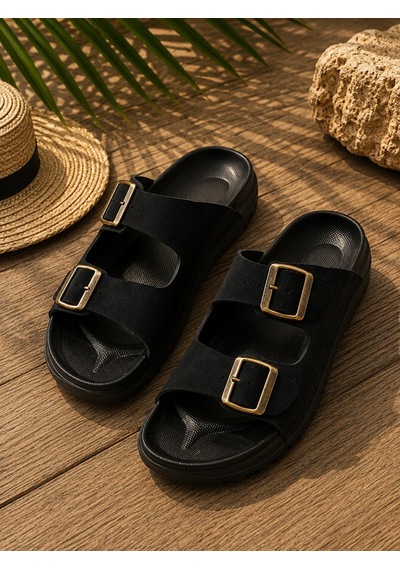 Modafrato Dakota Unisex Ortopedik Terlik Günlük Kadın Ve Erkek Dikişli Terlik Dış Mekan Ve Ev Terliği Siyah Modafrato Dakota Unisex Ortopedik Terlik Günlük Kadın Ve Erkek Dikişli Terlik Dış Mekan Ve Ev Terliği Siyah