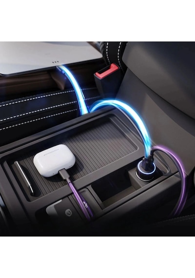 Durukar Araç İçi Çakmaklığa Takılantype-c Ve Usb Girişli 2 Portlu Hızlı Şarj Adaptörü