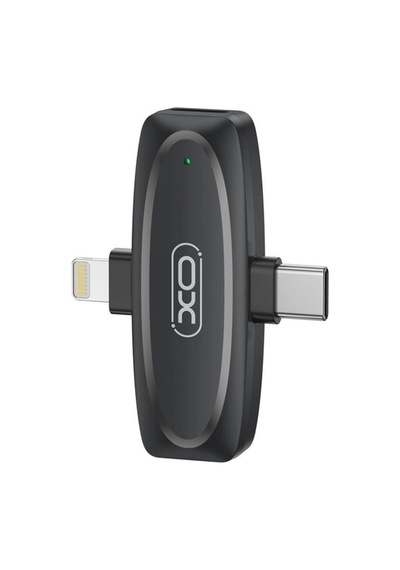 Mkf10 2'si 1 Arada Type-c Ve Lightning Kablosuz Mikrofon